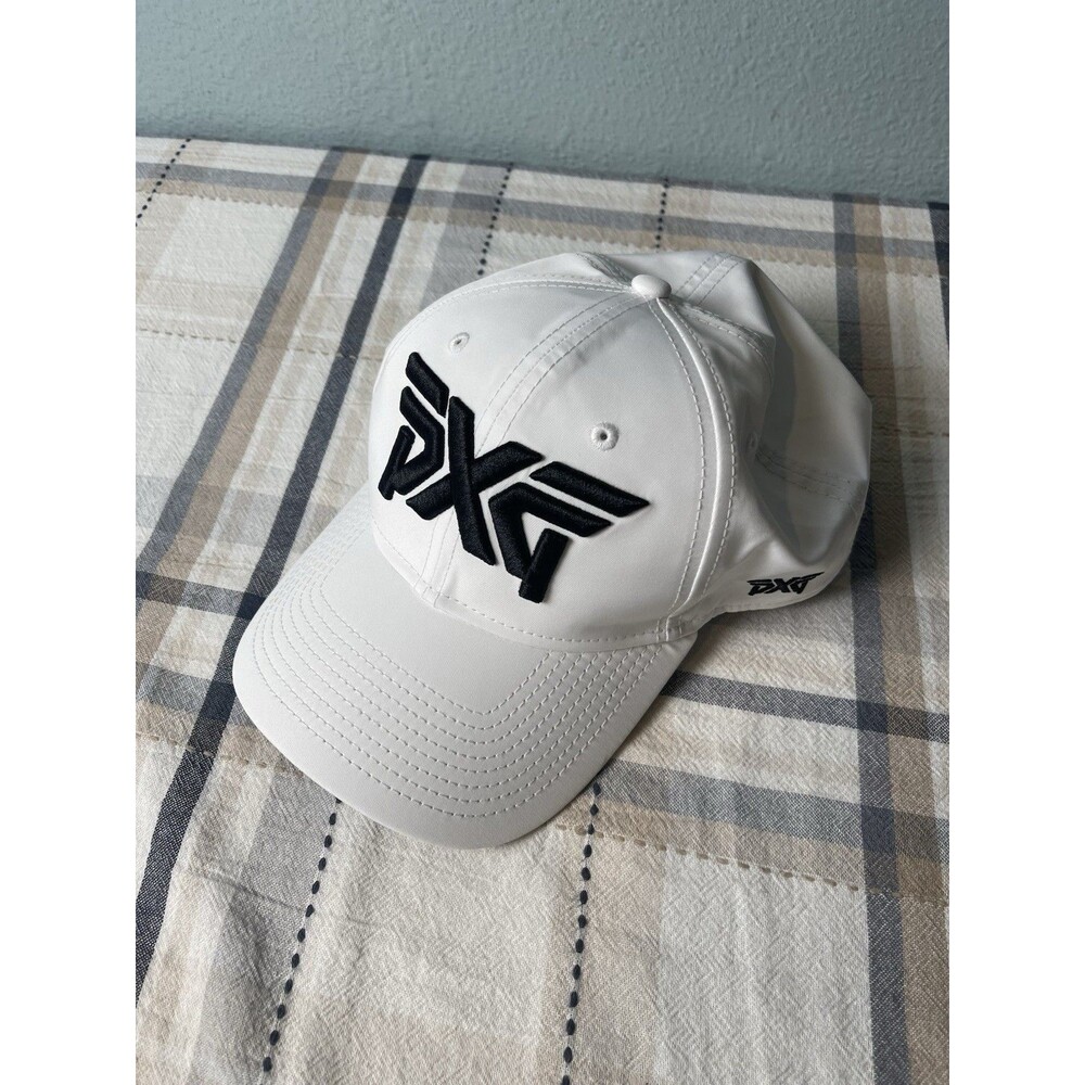 PXG Parsons White New Era Hat 9Twenty Golf Cap Logo Strapback